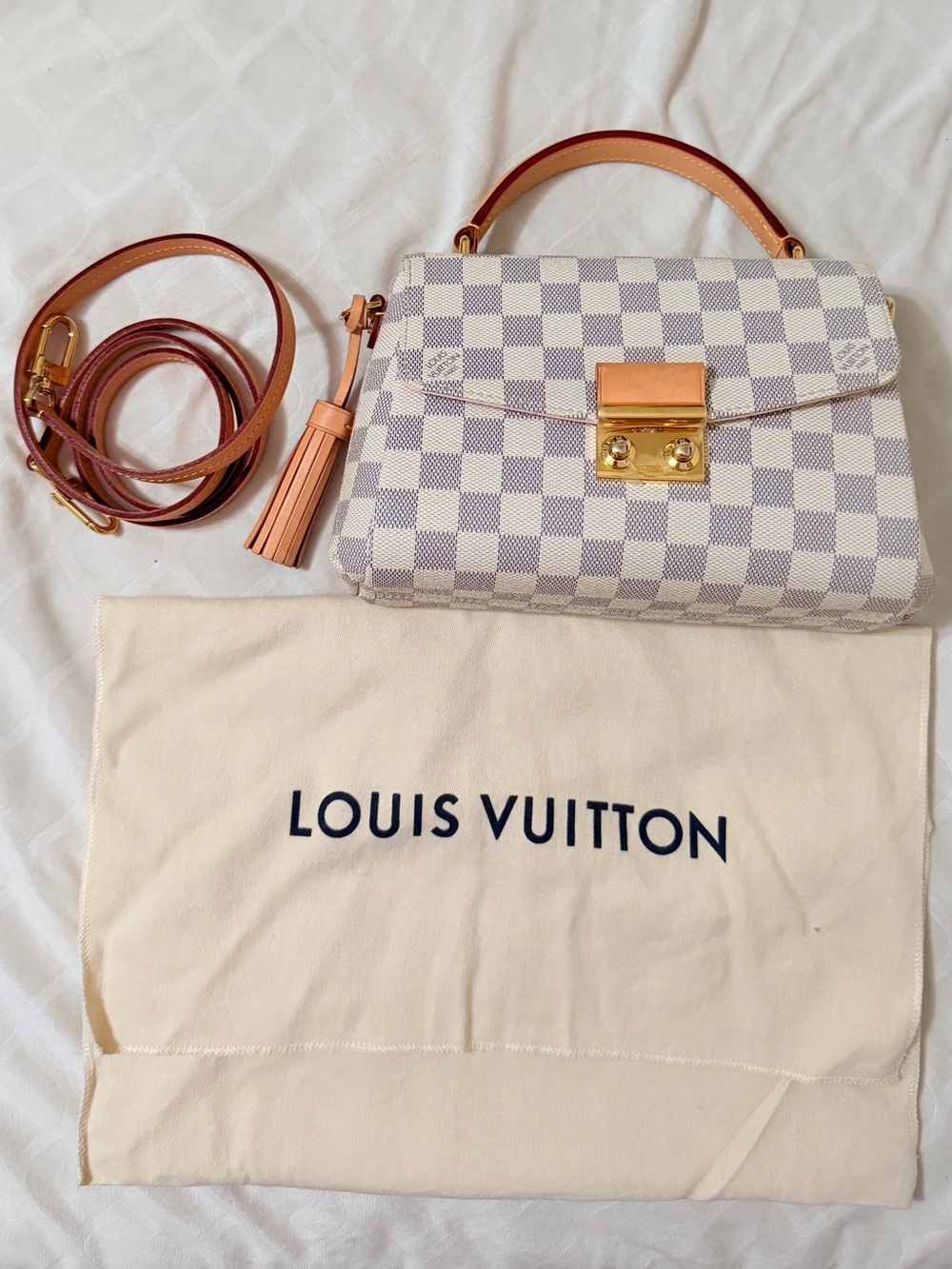 Louis Vuitton Croisette Damier Azur